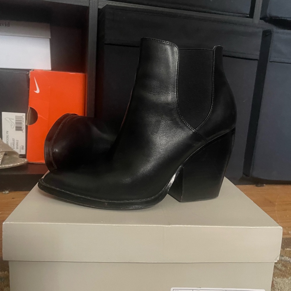 BP Black Heeled Ankle Boots